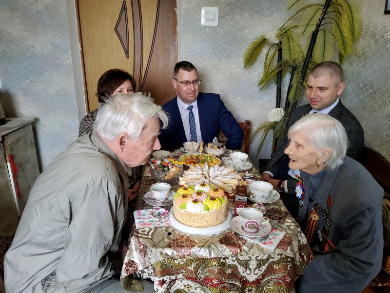 Ветеран Великой Отечественной войны Анна Федоровна Постникова отметила 99-летие.